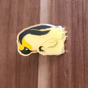 Enamel Penguin Brooch